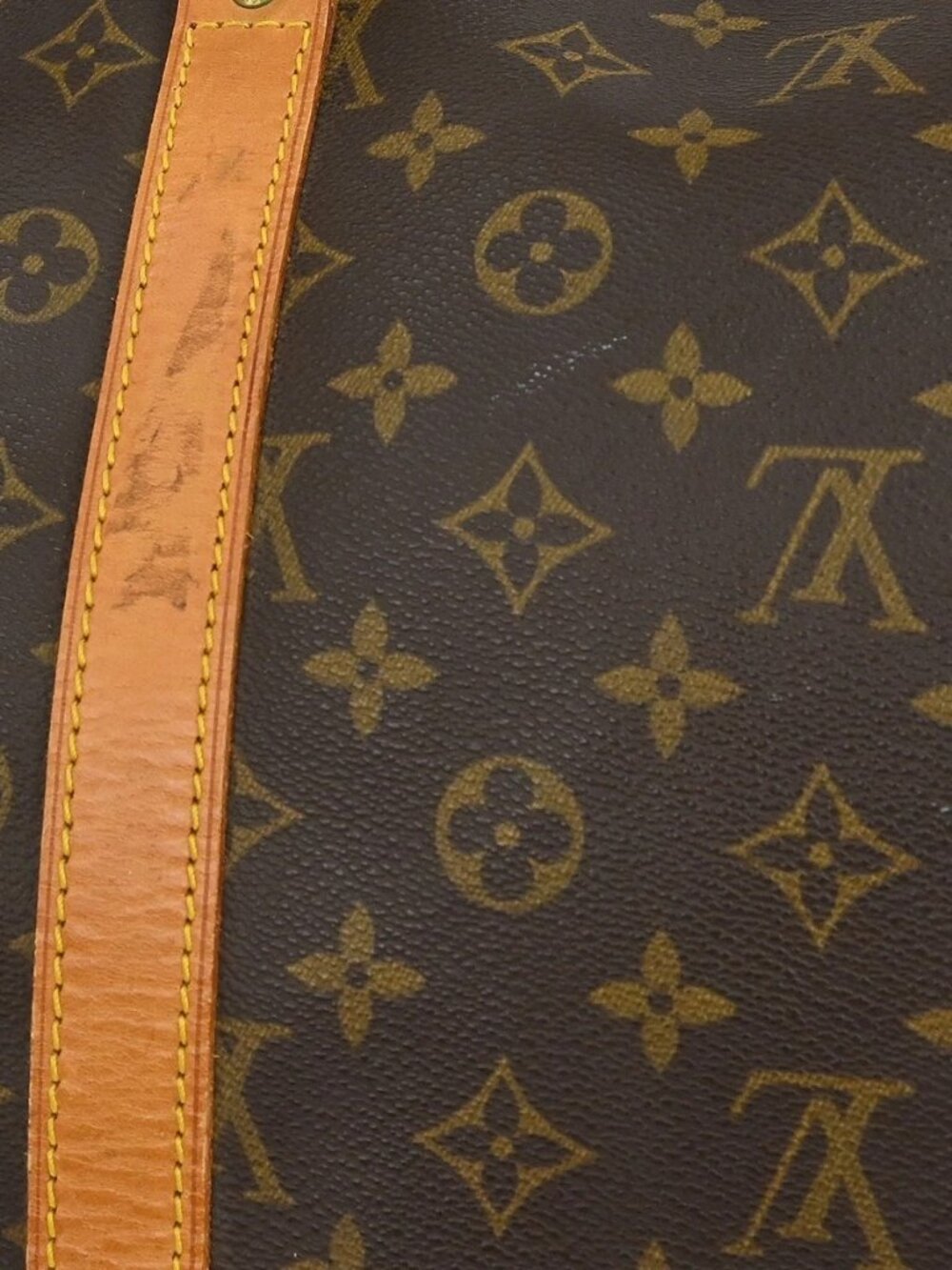 Best03 LOUIS VUITTON KEEPALL BANDOULIERE 55 TRAVEL BAG - Picture 5 of 15